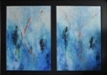Emersioni Marine x70 Olio su Tela