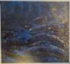Fluidità Serali 60x60 Olio e Gesso su Tela